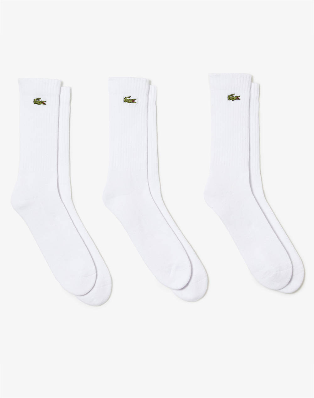 LACOSTE LACOSTE ΚΑΛΤΣΕΣ ΣΕΤ 3 ΤΕΜ SOCKS 3RA4182-Z92 White