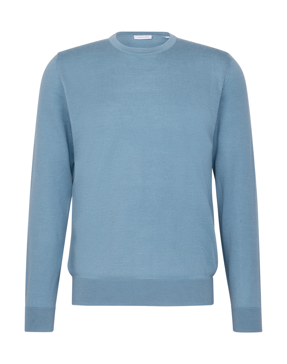SEIDENSTICKER MERINO CREW NECK PULLO 251600-53 Aqua