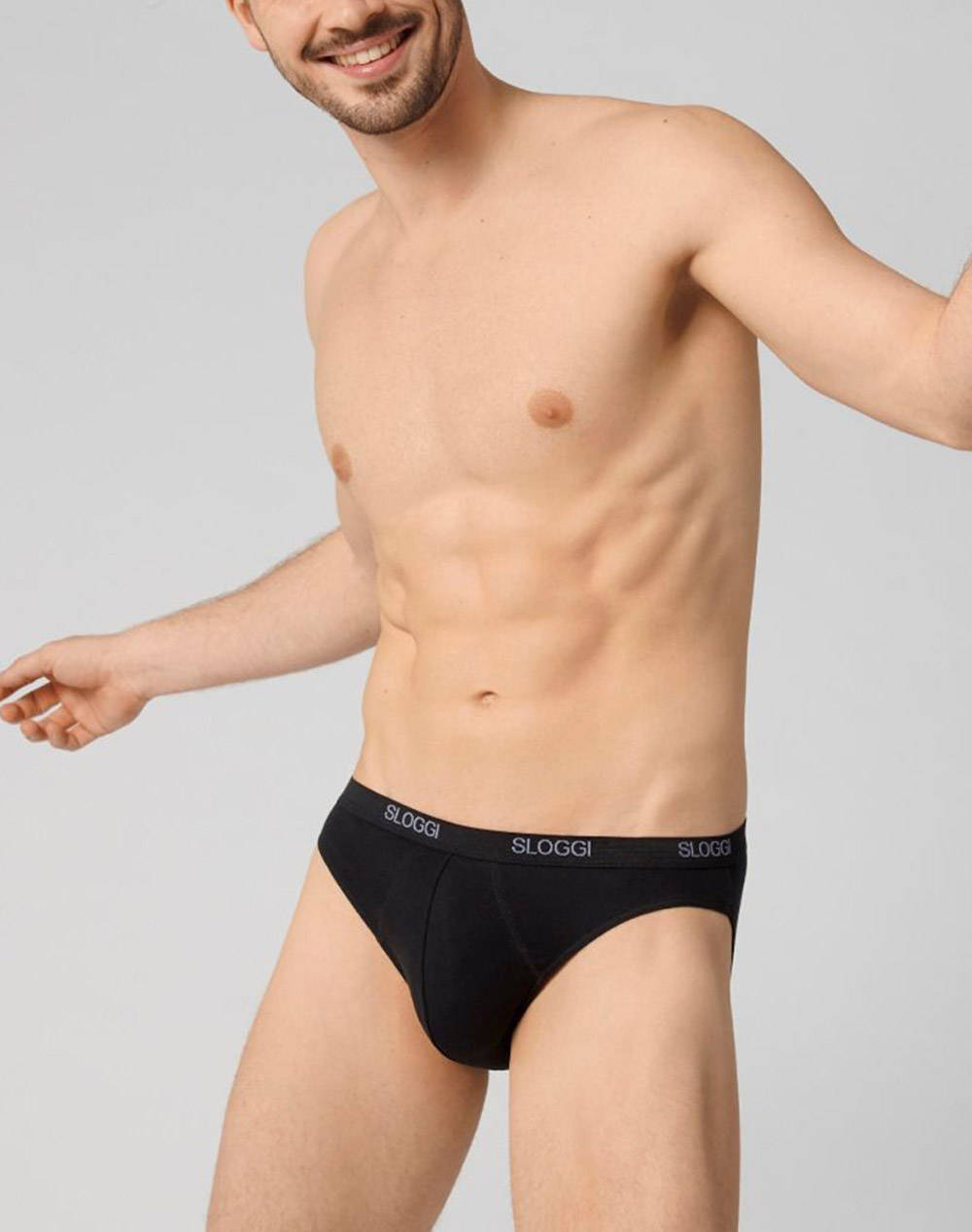 SLOGGI ΣΛΙΠ men Basic Mini 10004711-0004 Black φωτογραφία