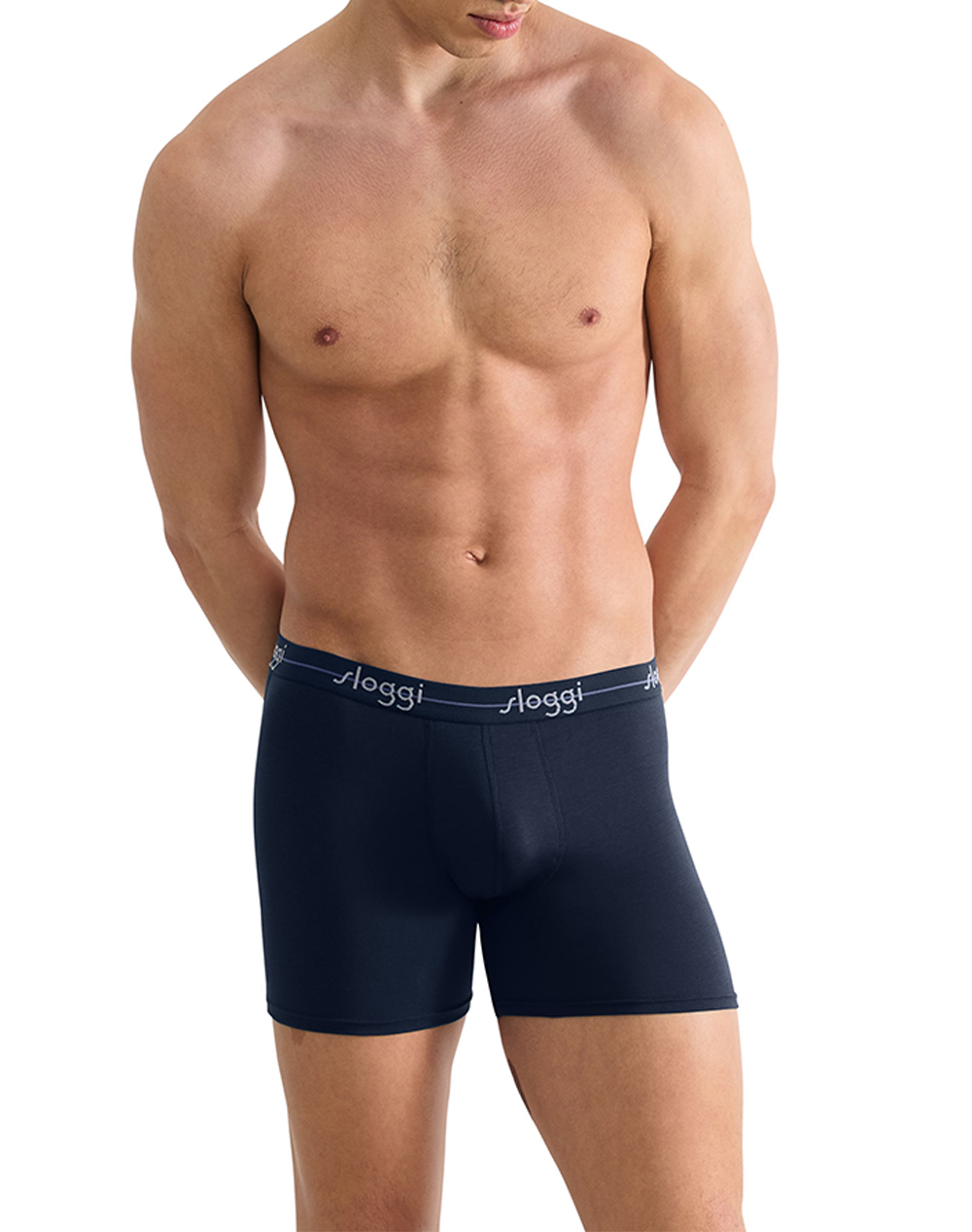 Sloggi Μποξερ Men Start Short C2P Box 10206948-M021 Midnightblue ανδρικά εσώρουχα Σλιπ Politikos Shop Πολιτικός