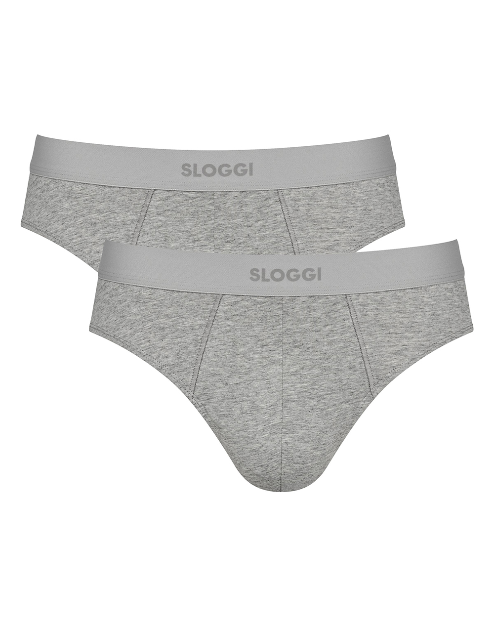 SLOGGI sloggi men EVER Ease Brief 2P 10222378-M034 Gray