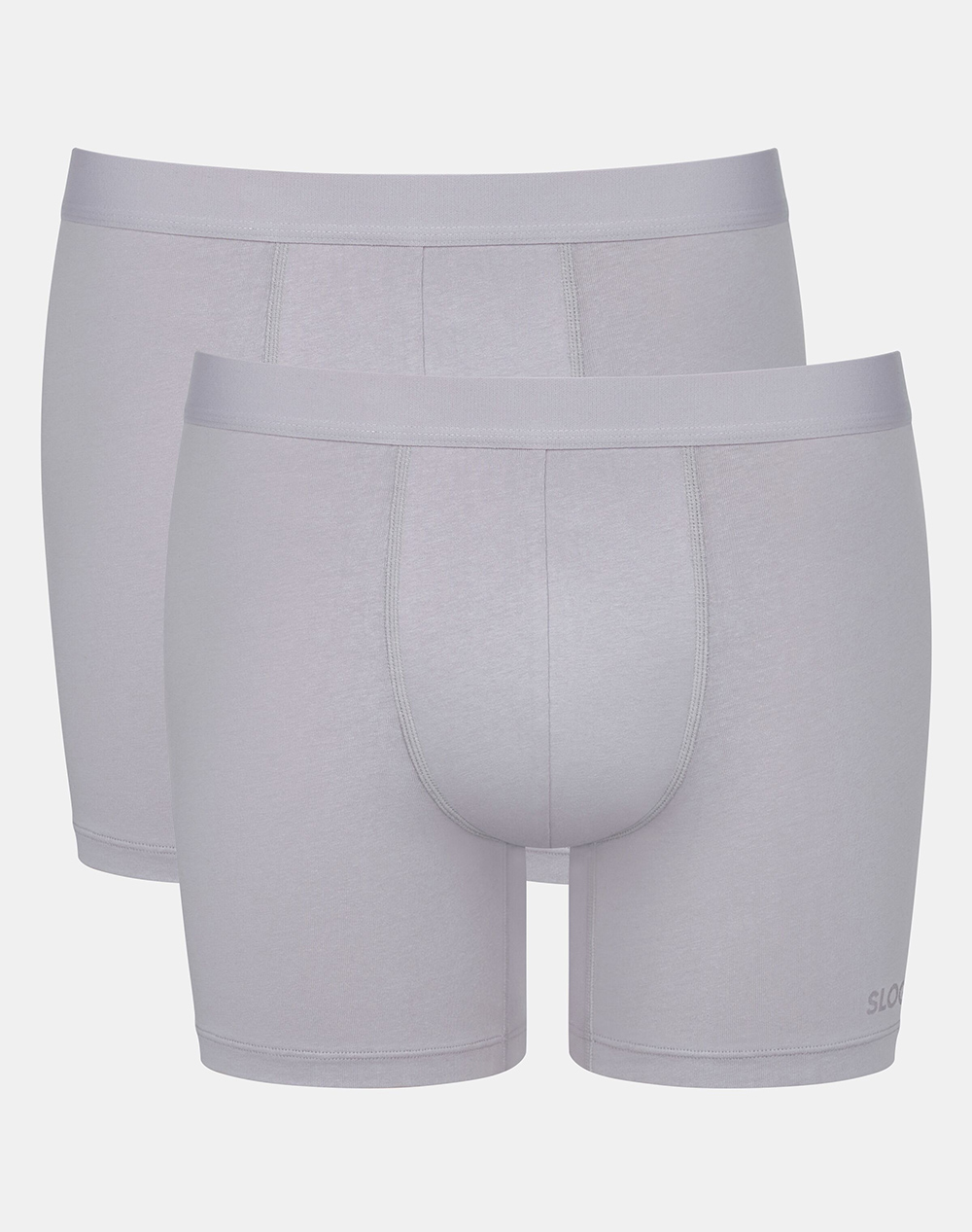 SLOGGI sloggi men GO ABC 2.0 H Short 2P 10217769-00FU MetallicSilver