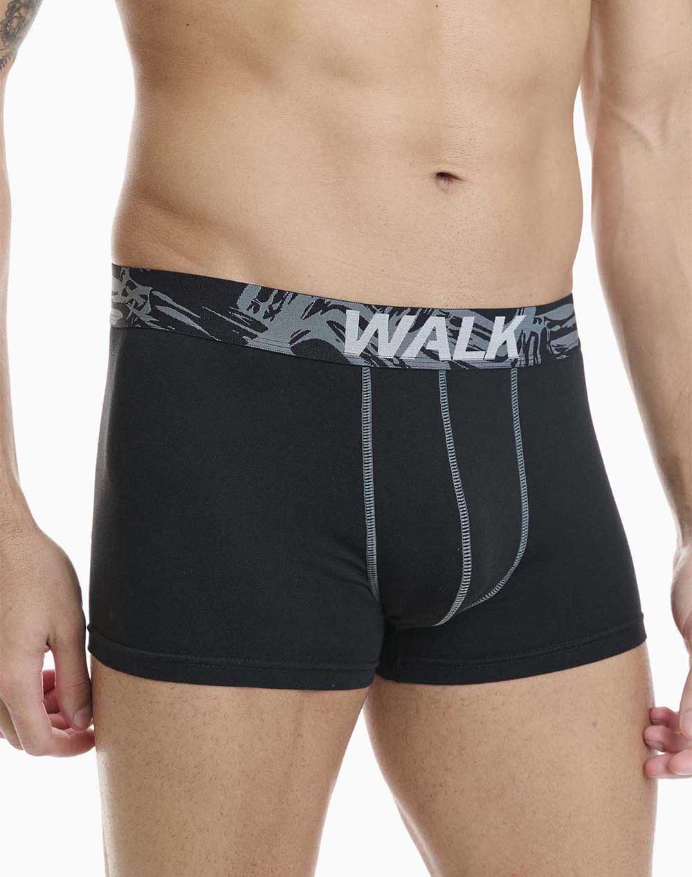 WALK ΑΝΔΡΙΚΟ ΒΑΜΒΑΚΕΡΟ ΜΠΟΞΕΡ 2ΤΕΜ W1762-4-0224 Mixed