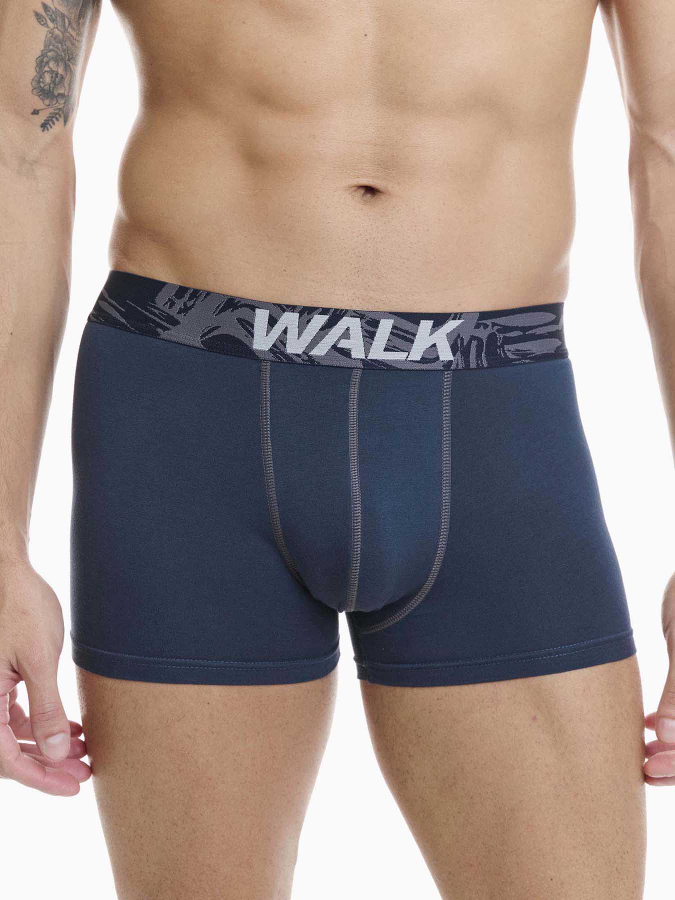 WALK ΑΝΔΡΙΚΟ ΒΑΜΒΑΚΕΡΟ ΜΠΟΞΕΡ 2ΤΕΜ W1762-4-0308 Multi