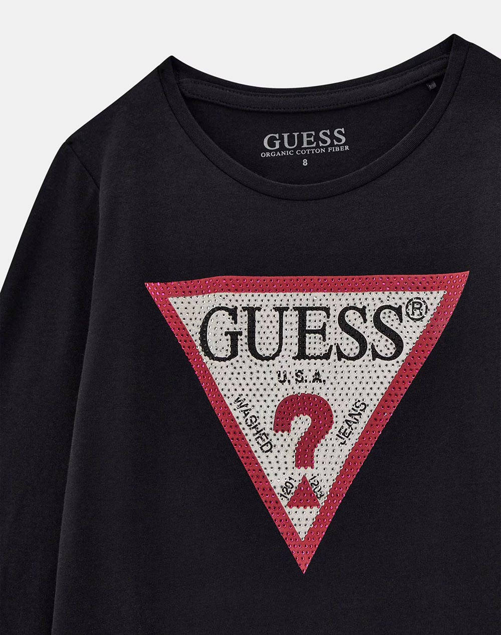 GUESS LS T-SHIRT BANGLADESH ΠΑΙΔΙΚΟ GIRL J2YI50K6YW1-JBLK Black φωτογραφία
