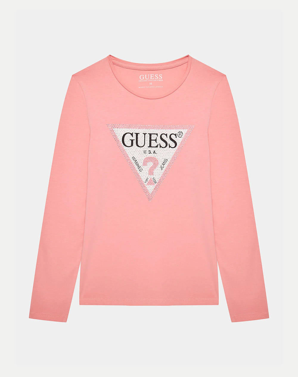 GUESS GUESS LS T-SHIRT BANGLADESH ΠΑΙΔΙΚΟ GIRL J2YI50K6YW1-G6V9 Coral