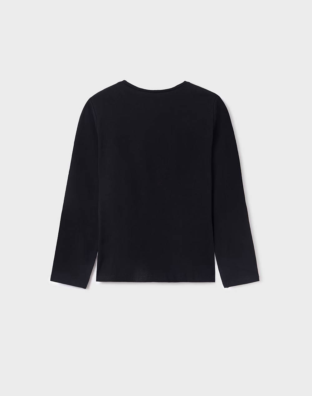 MAYORAL Μπλουζα μακρυμανικη basic 00830-058 Black φωτογραφία