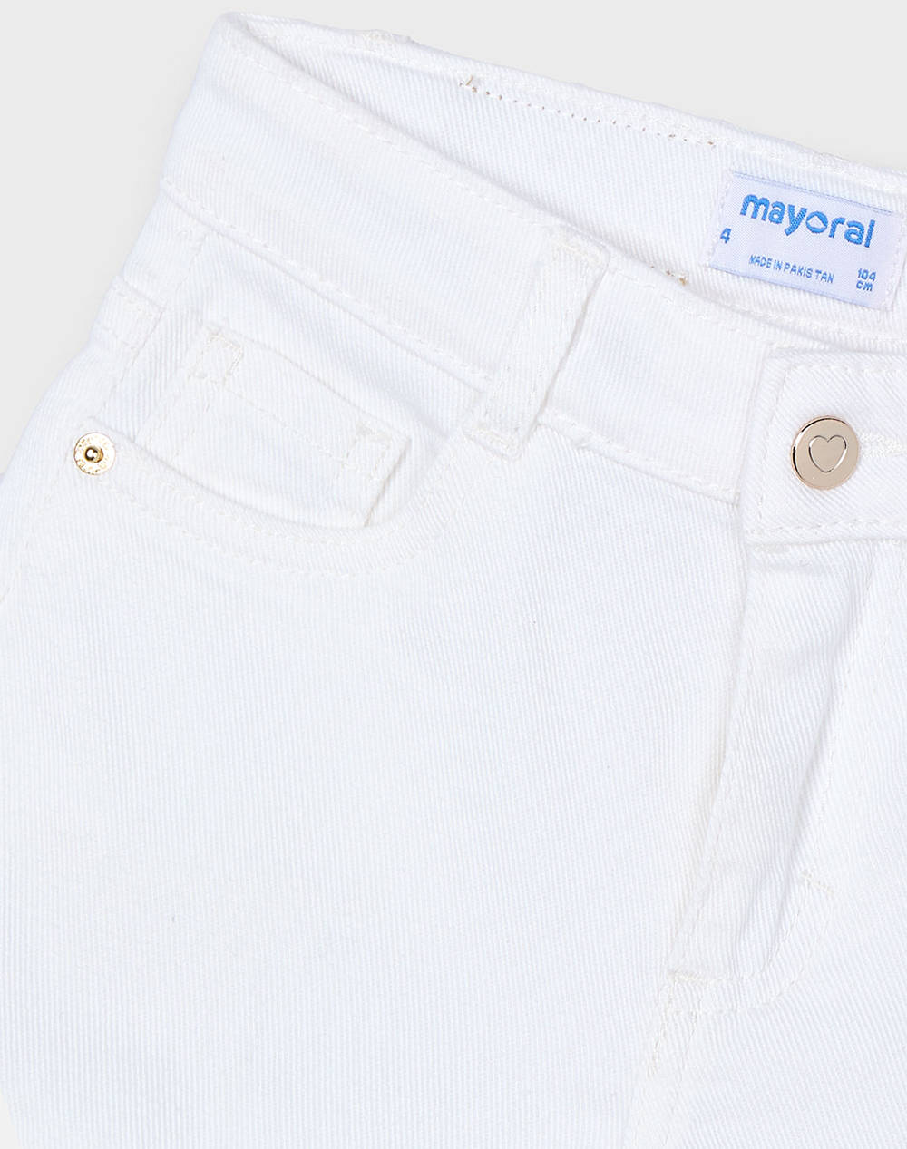 MAYORAL ΣΟΡΤΣ ΚΑΠΑΡΤΙΝΕ ΒΑΣΙΚΟ 00234-081 White φωτογραφία