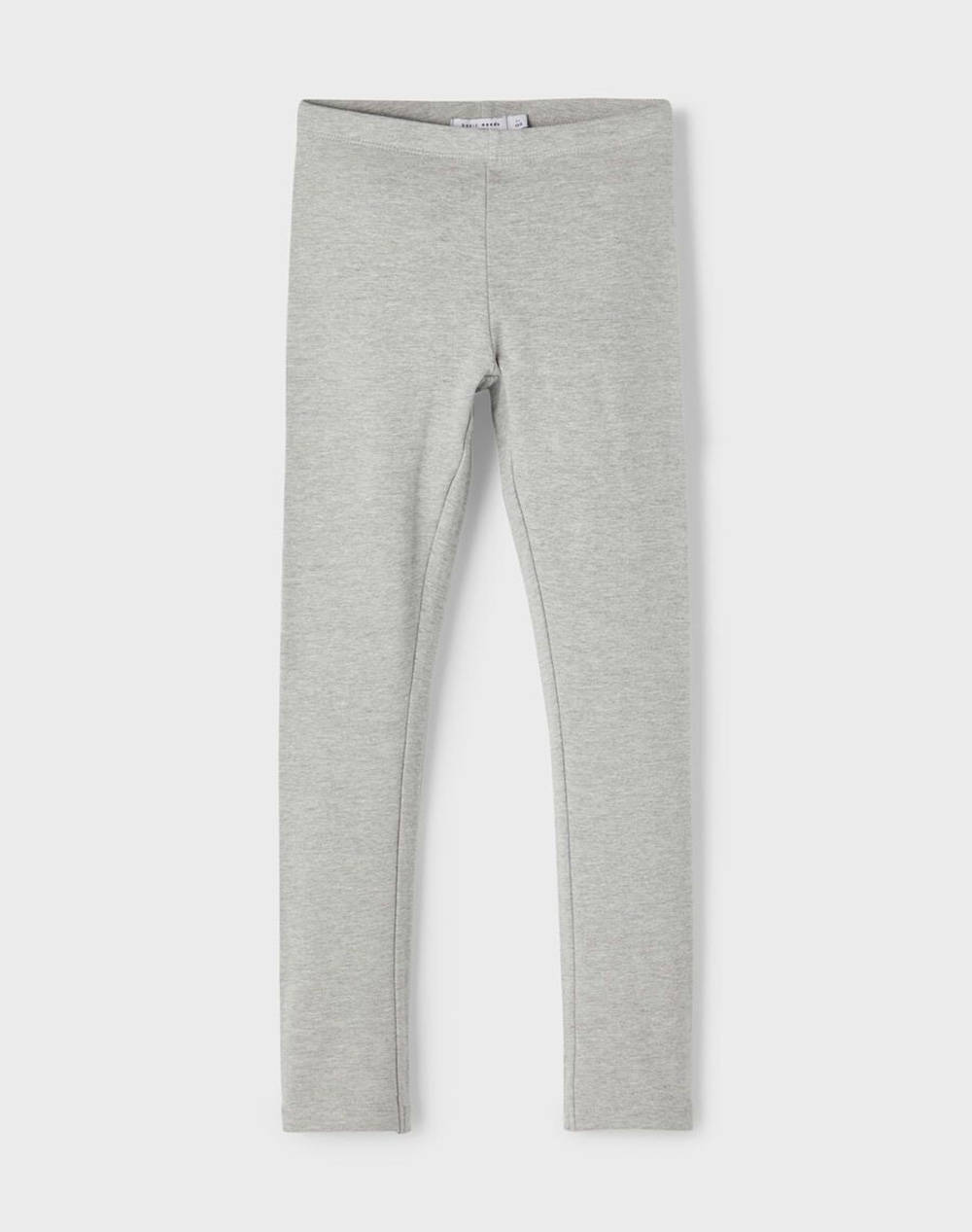 NAME IT NKFDAVINA SOLID SWE LEGGING BRU N NOOS 13195885-GREY MELANGE Gray
