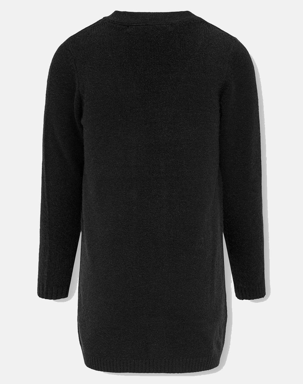 ONLY KOGLESLY OPEN CARDIGAN KNT NOOS 15207308-BLACK Black φωτογραφία