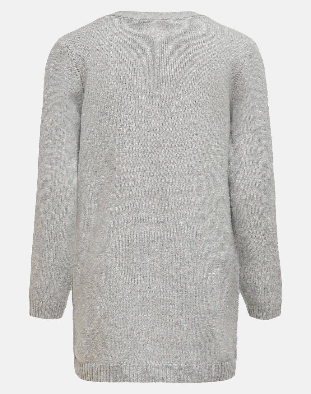 ONLY KOGLESLY OPEN CARDIGAN KNT NOOS 15207308-Light Grey Melange Gray φωτογραφία