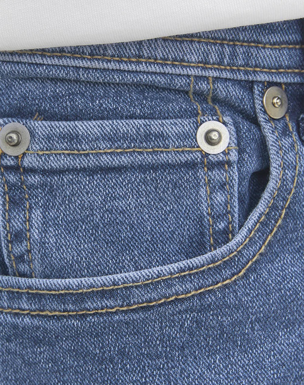 JACK&JONES JJIGLENN JJORIGINAL MF 071 NOOS JNR 12244073-BLUE DENIM DenimBlue φωτογραφία