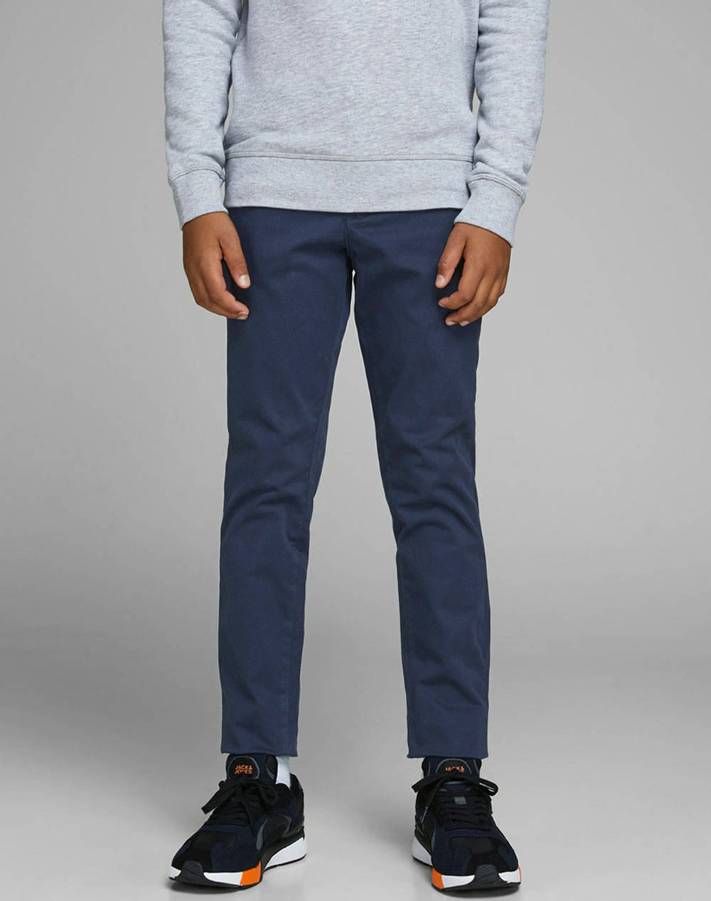 Jack Jones Παντελόνι Jjimarco Jjbowie Sa Navy Blazer Noos Jnr 12160028-Navy Navyblue παιδικά Αγόρι ρούχα παντελόνι Politikos Shop Πολιτικός