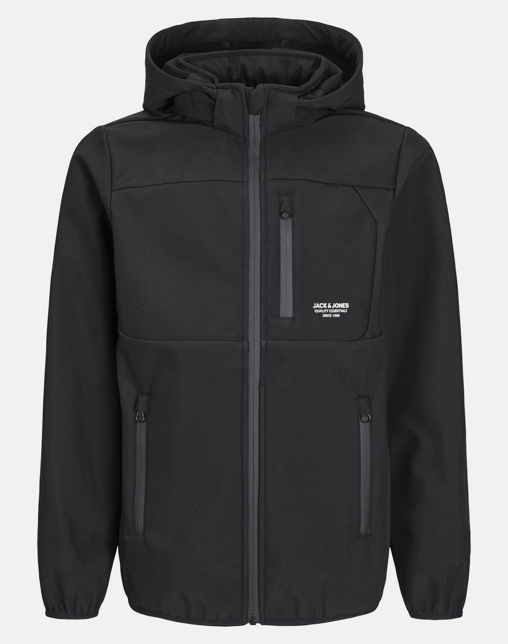 JACK&JONES JACK&JONES JJETHEO SOFTSHELL JACKET NOOS JNR 12269432-BLACK Black
