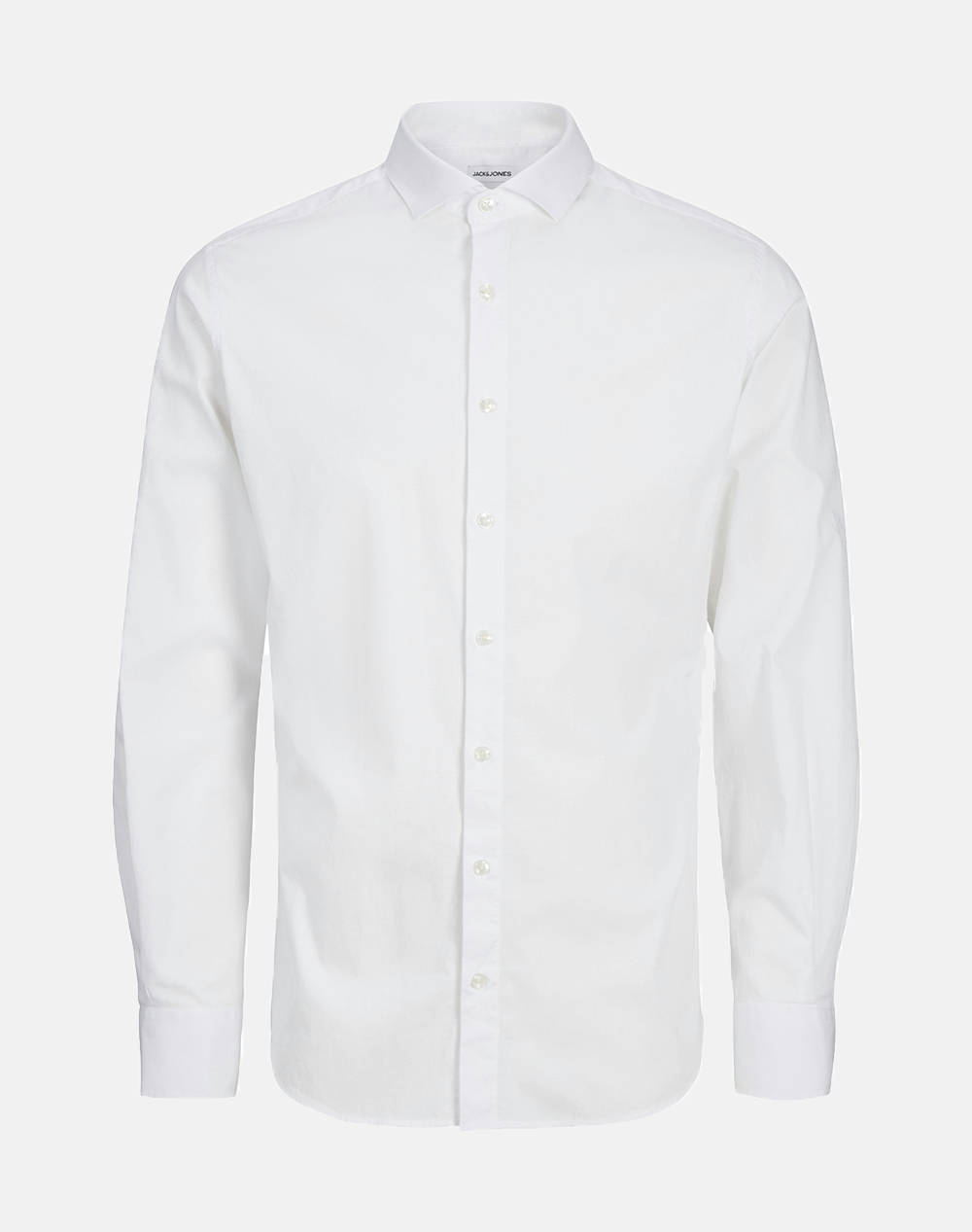 JACK&JONES JACK&JONES JJEAXEL STRETCH SHIRT LS NOOS JNR 12269870-WHITE White