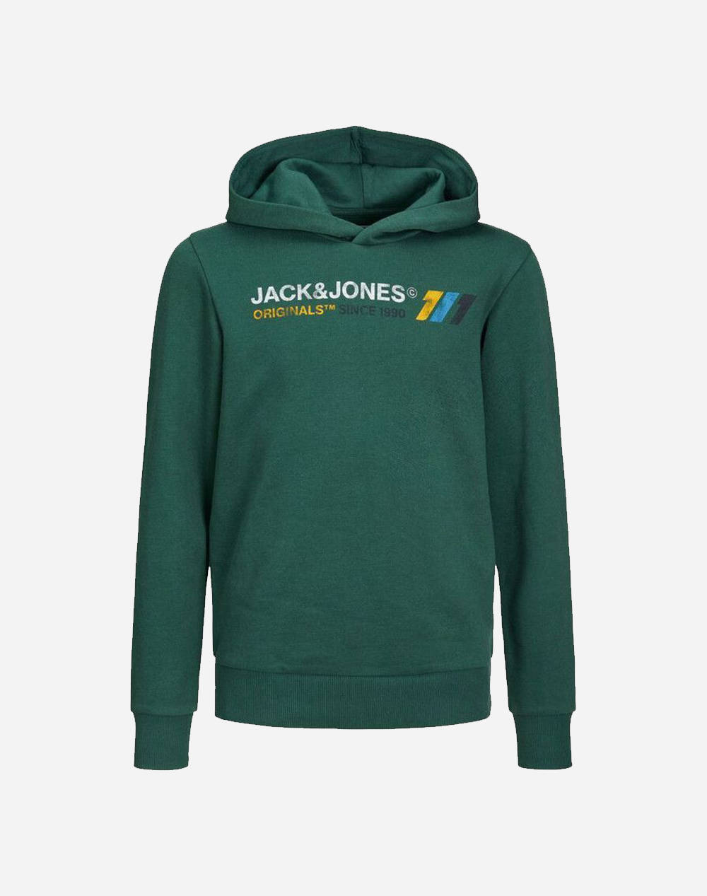 JACK&JONES JORNATE SWEAT HOOD SN JNR 12216911-Trekking Green MediumForestGreen φωτογραφία