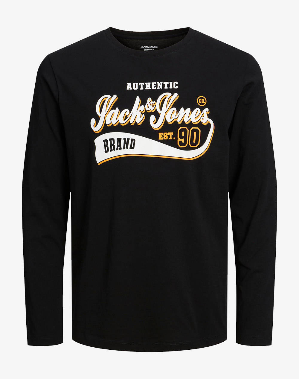 JACK&JONES JJELOGO TEE NECK 2 COL 23/24 NOOS JNR 12237371-BLACK Black