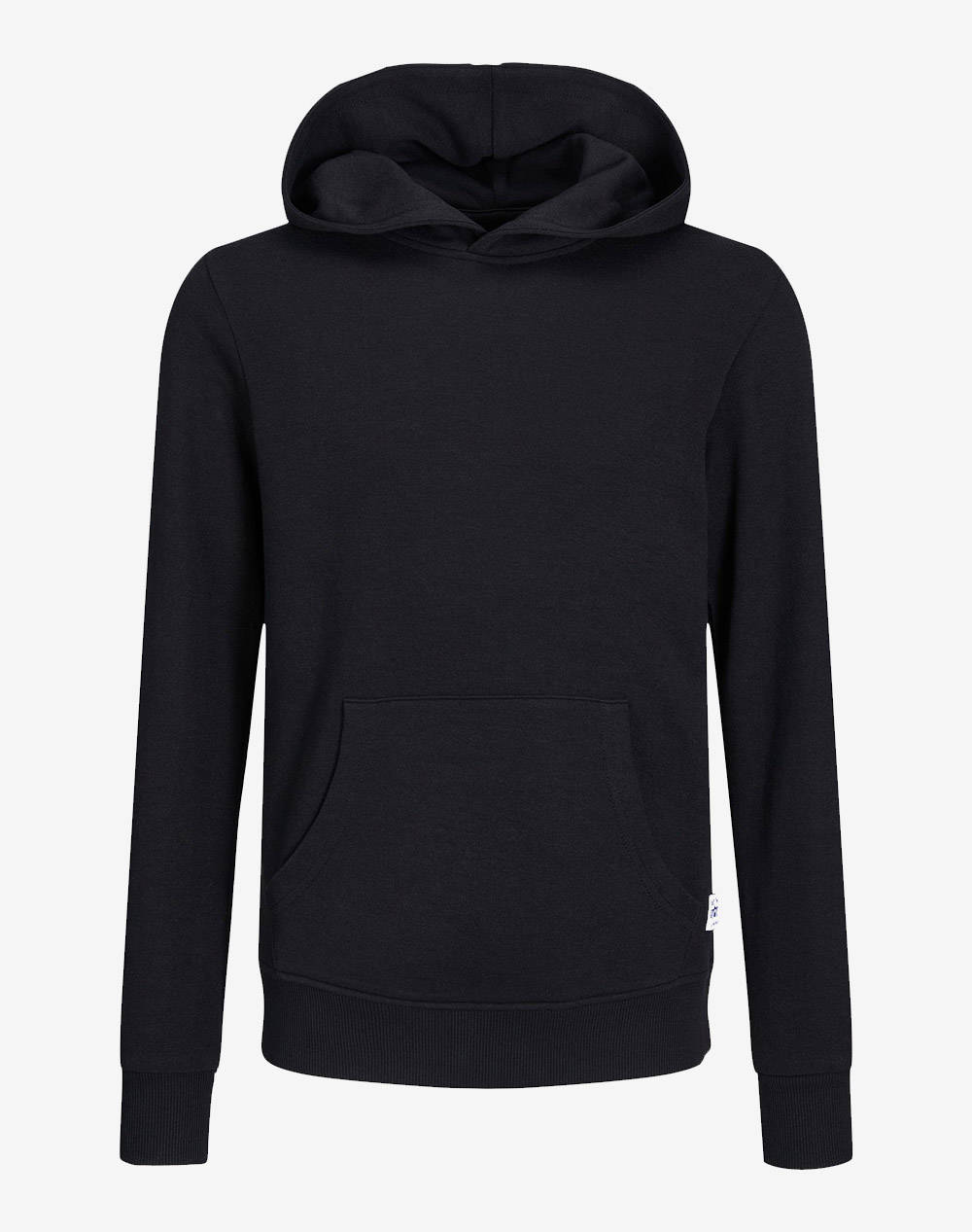 JACK&JONES JJEBASIC SWEAT HOOD NOOS JNR 12184813-BLACK Black