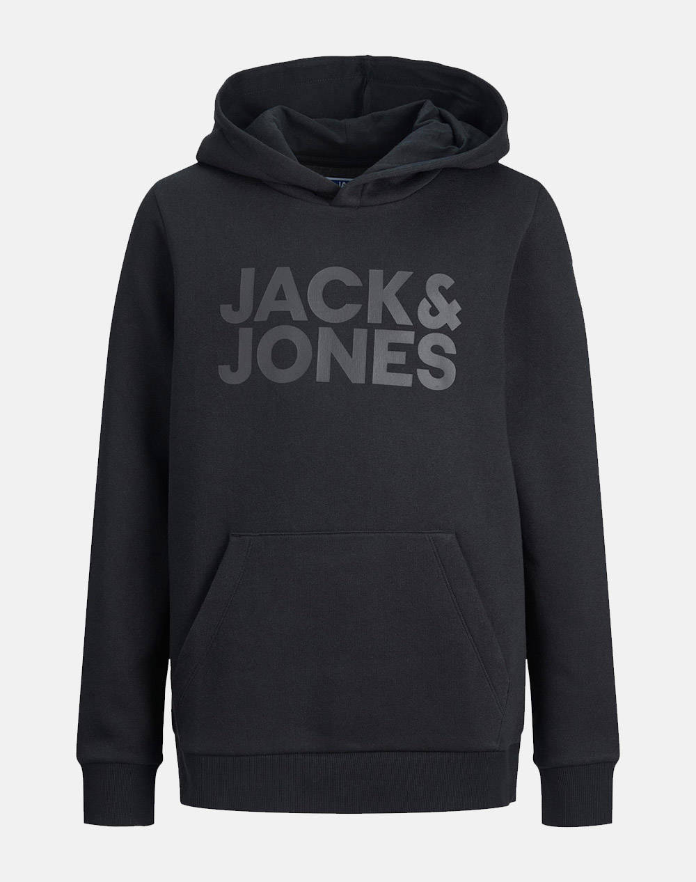 JACK&JONES SWEAT HOOD NOOS 12152841-BLACK Black