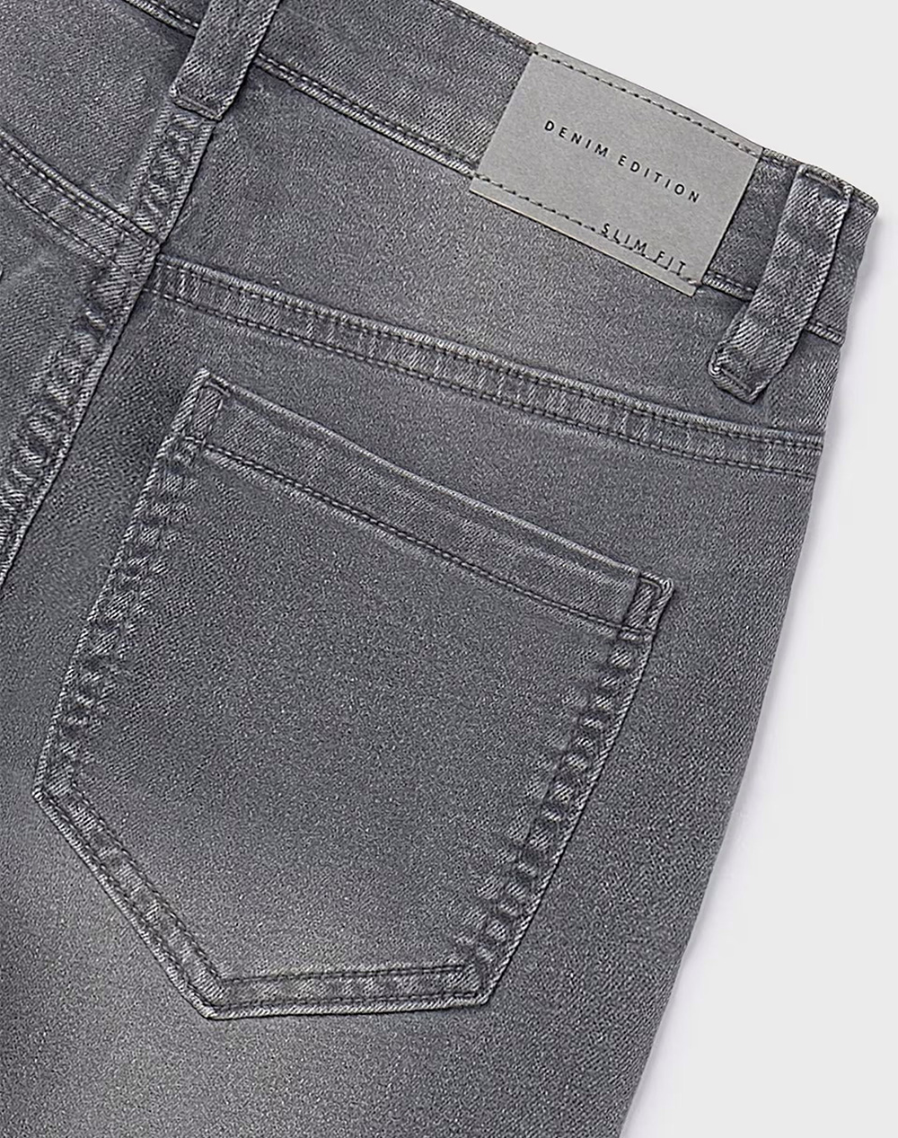 Mayoral Παντελόνι Τζιν Slim Fit Βασικ 00516-094 Denimgray παιδικά Αγόρι ρούχα παντελόνι Politikos Shop Πολιτικός