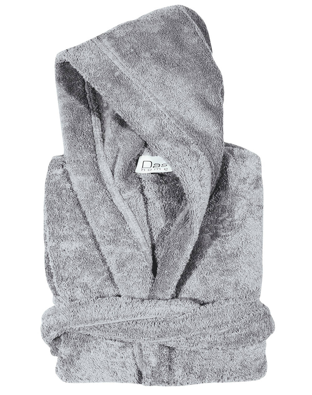 DAS 1467 BATHROBE ΝΟ.10 GRAY CASUAL