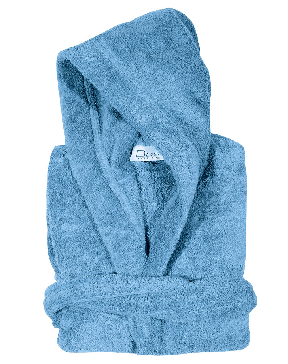 DAS 1466 BATHROBE ΝΟ.6 LIGHT BLUE CASUAL