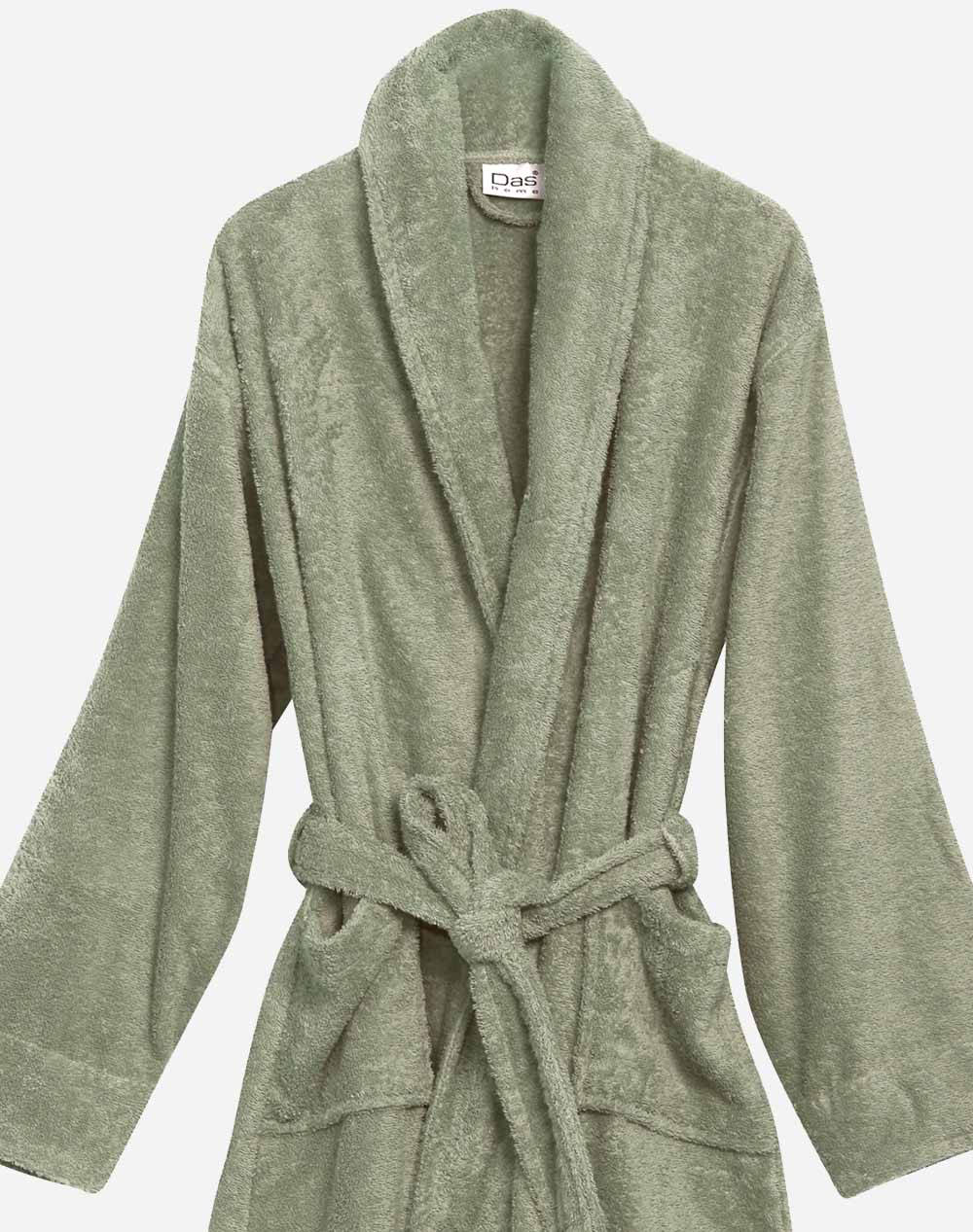 DAS 1458 BATHROBE Χ-LARGE LIME HAPPY