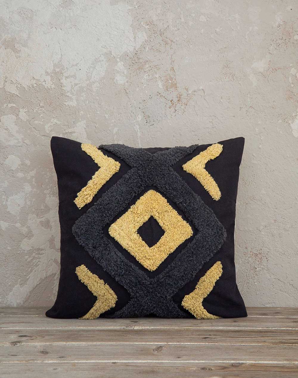 NIMA Decorative cushion 45x45 - Aziza Dark Gray