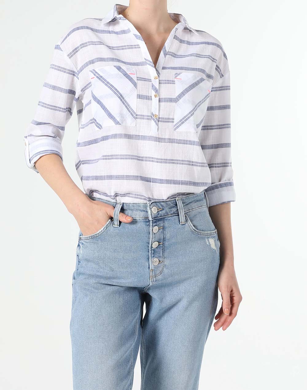 COLINS BLOUSE LONG SLEEVE