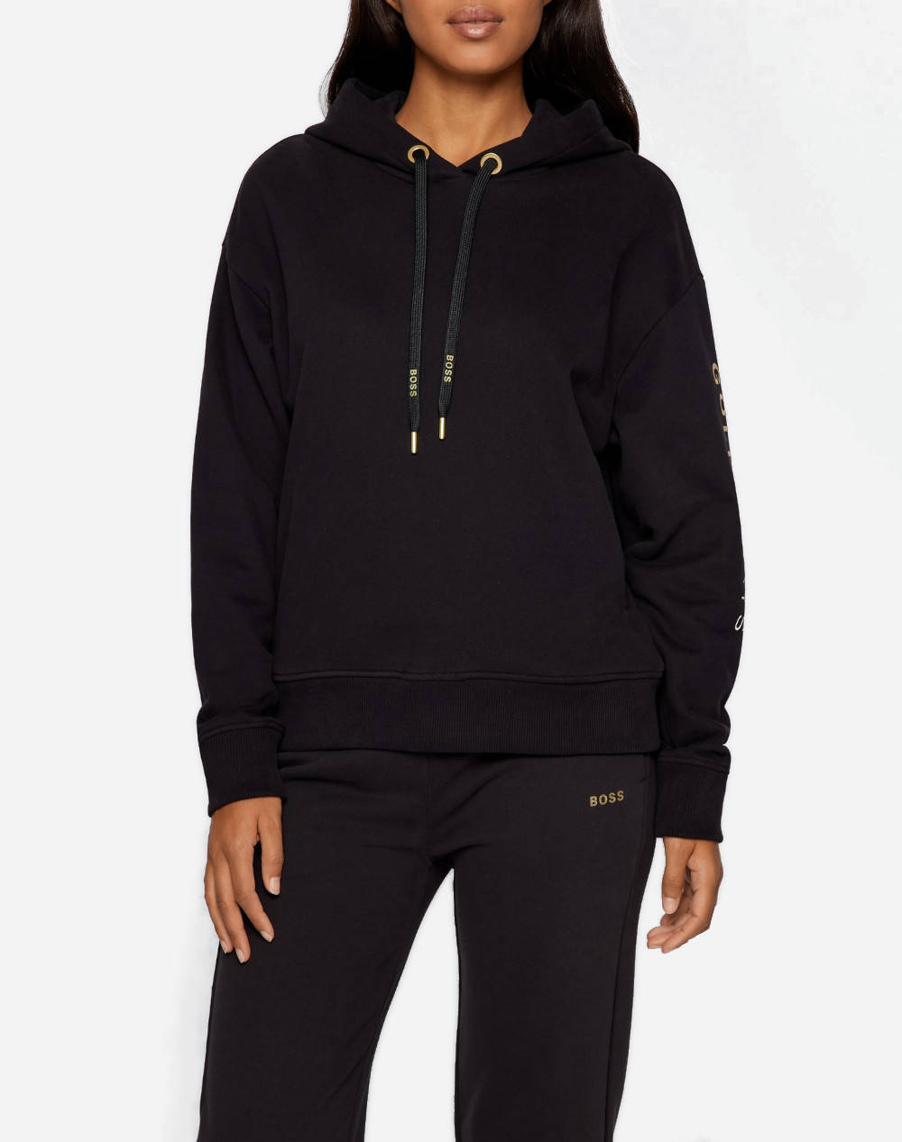 BOSS BOSS JERSEY C_Eustice_Gold 50461946-001 Black
