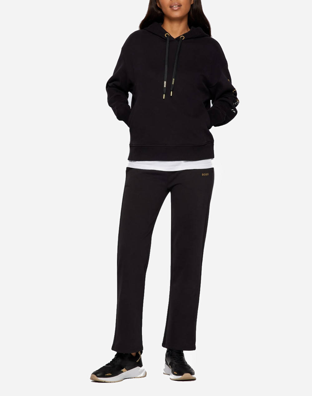 BOSS BOSS JERSEY C_Eustice_Gold 50461946-001 Black - 3