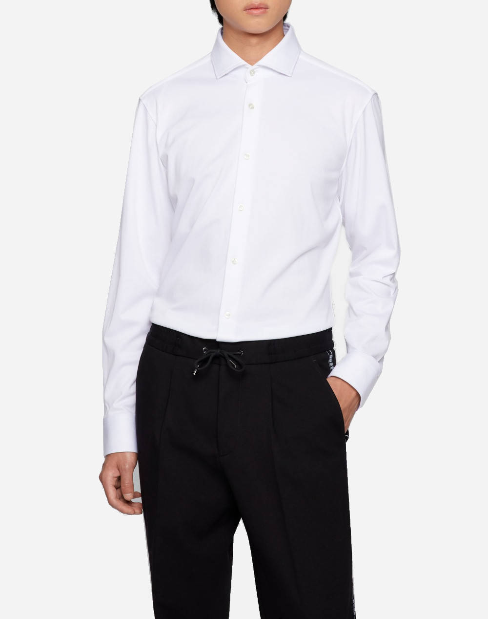 BOSS ΠΟΥΚΑΜΙΣΟ P-JOE-spread-214 50460126-100 White