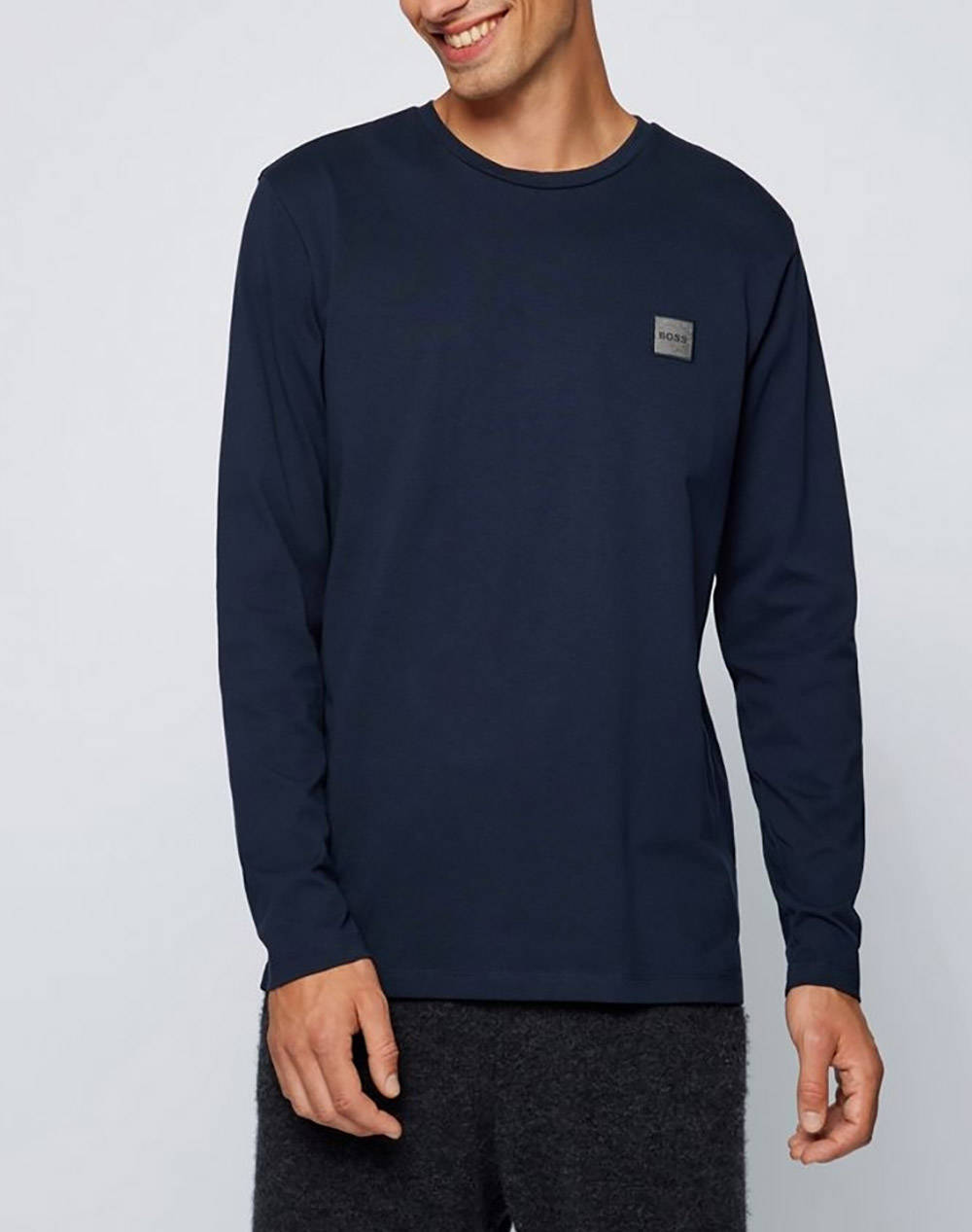 BOSS JERSEY Tacks 1 50462772-404 NavyBlue