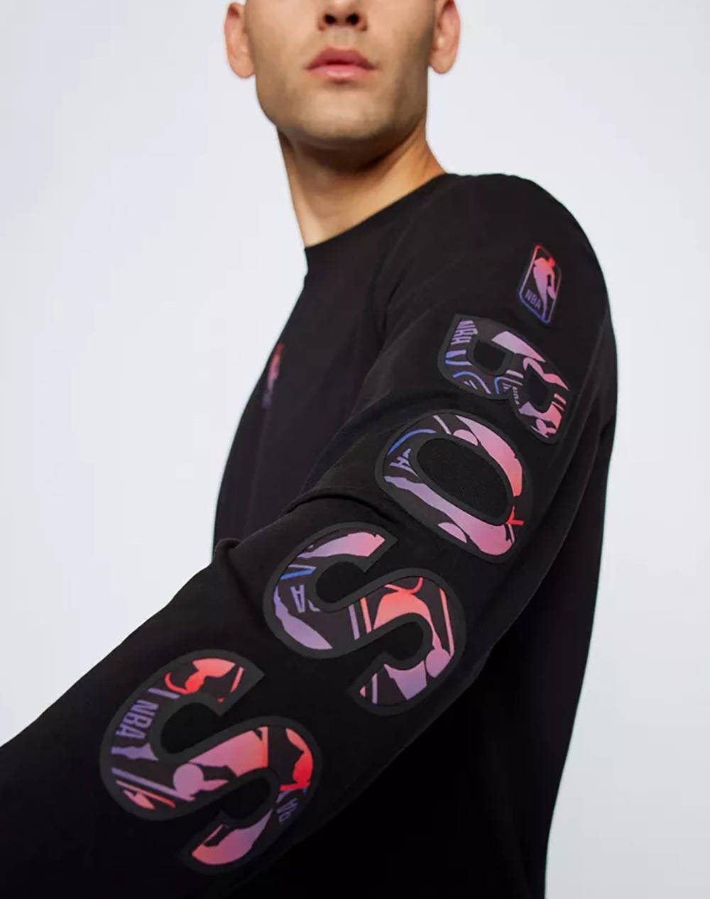 Boss Jersey Threesixty 2 50461965-001 Black ανδρικά ρούχα μπλούζες T-Shirt Politikos Shop Πολιτικός