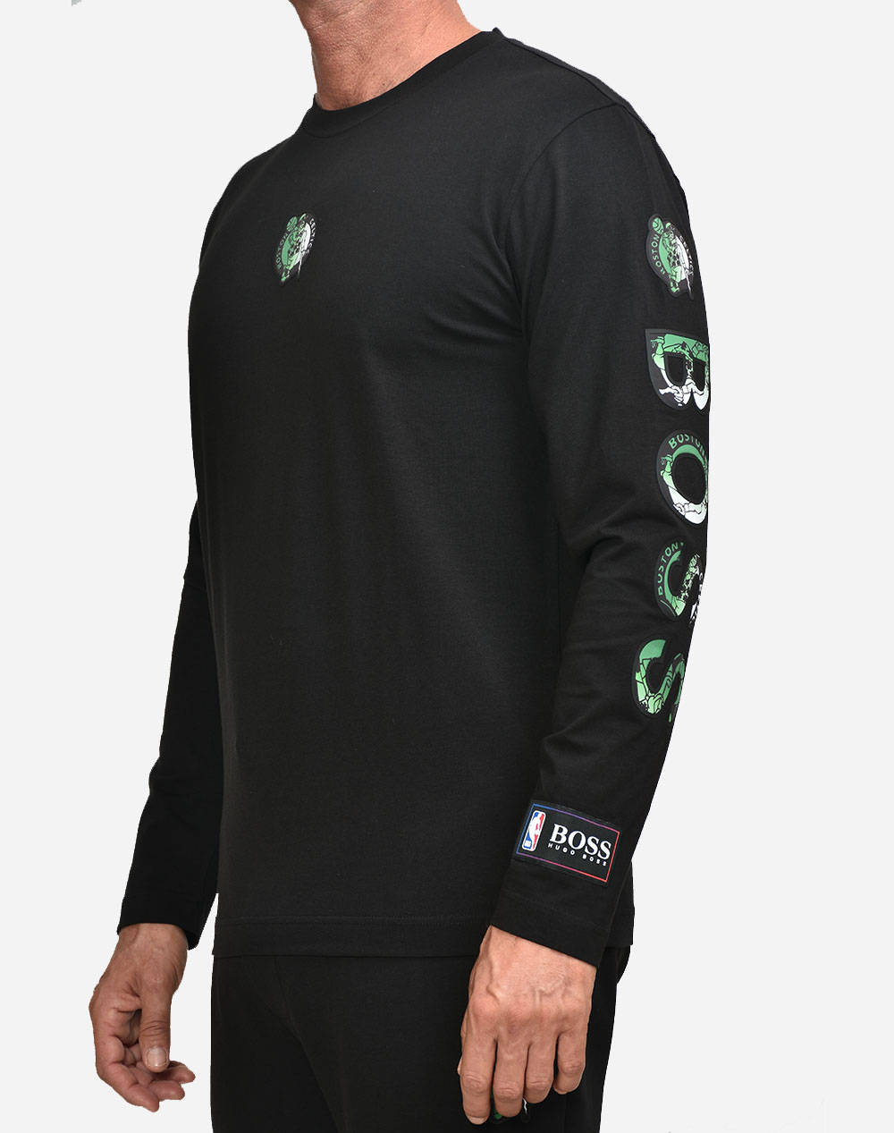 Boss Jersey Threesixty 2 50461965-012 Green ανδρικά ρούχα μπλούζες T-Shirt Politikos Shop Πολιτικός