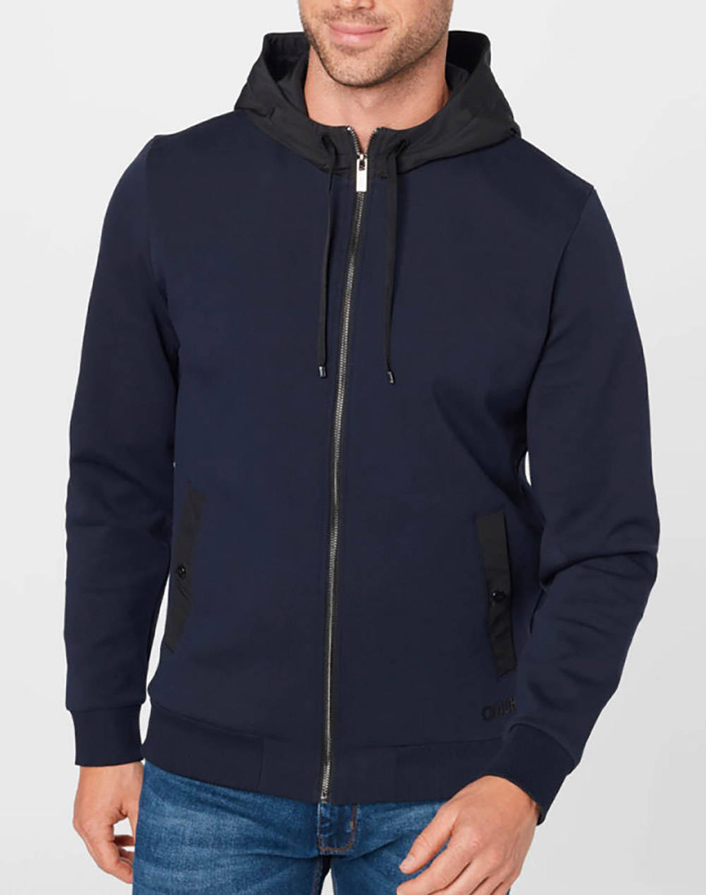 BOSS JERSEY Dintonic 50457231-405 DarkBlue