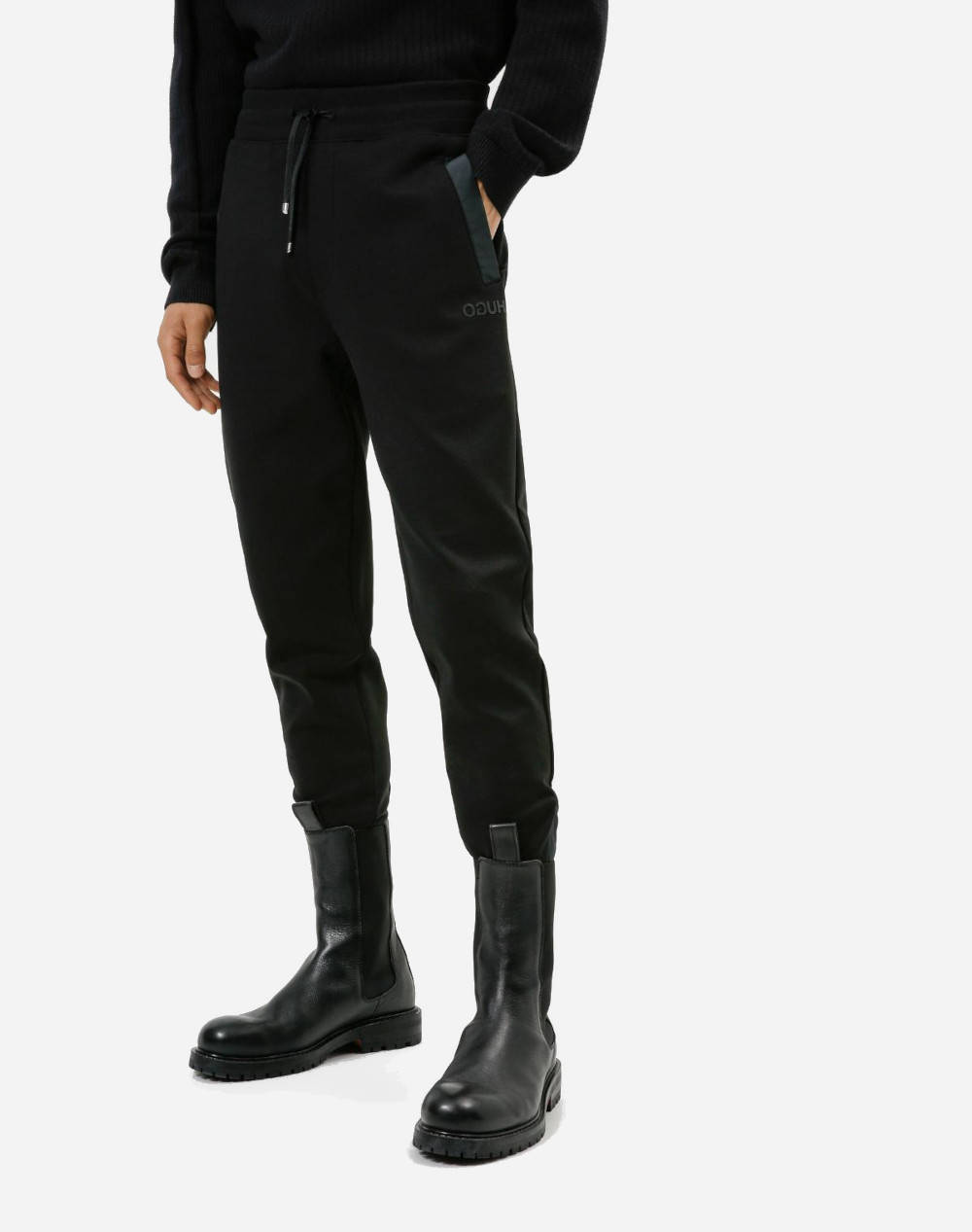 HUGO BOSS JERSEY Dirroyal 50457279-001 Black
