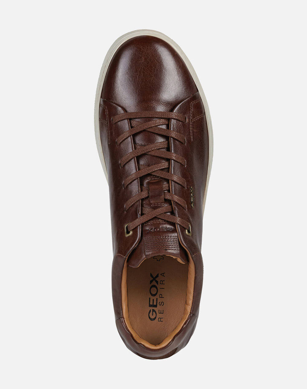 Geox U Coryan A - Ant Lea U16Cxa00064C0013-C0013 Brown ανδρικά παπούτσια Sneakers Politikos Shop Πολιτικός