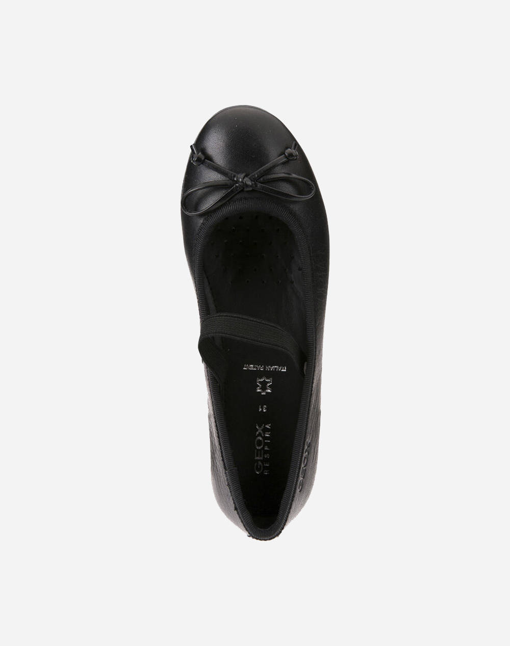 Geox J Plie&Apos B - Smooth Leath J3455B00043C9997 28-35-Black Black παιδικά Κορίτσι παπούτσια Flat Politikos Shop Πολιτικός