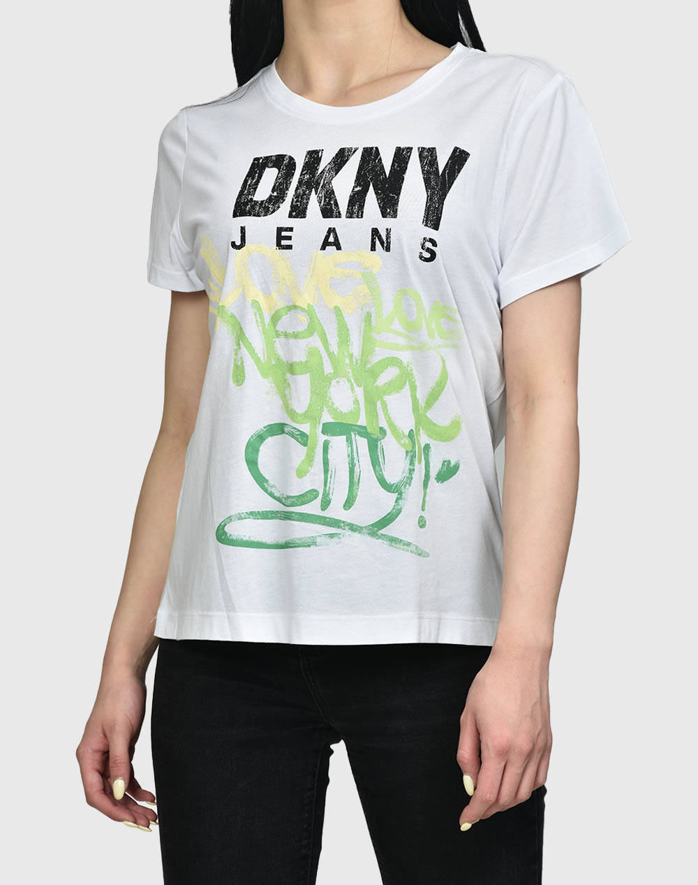 DKNY LOGO T-SHIRT DKNY - White 