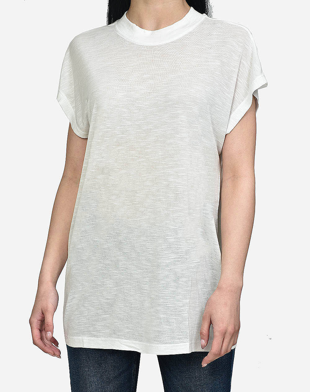 JJXX JXGABI SL BOXY LIGHT TEE SN 12200414-BRIGHT WHITE White