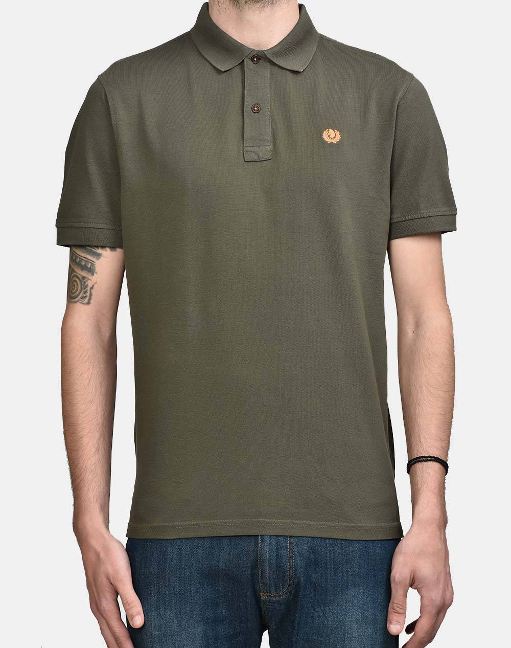ASCOT ΜΠΛΟΥΖΑ POLO 15388350-74 Olive