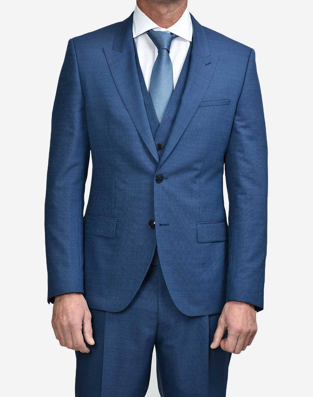 HUGO BOSS SUIT Henry/Getlin - NavyBlue | Politikos-shop.gr