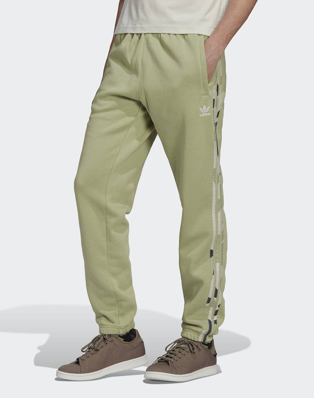 adidas light green pants