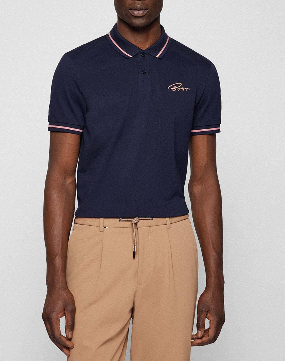 BOSS JERSEY Phillipson 106 102416 50467141-404 NavyBlue