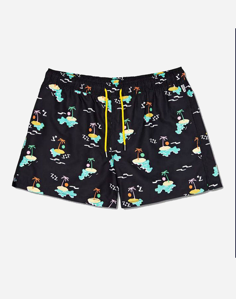 HAPPY SOCKS Island In The Sun Swimshorts ISL116-9300-1000 Black