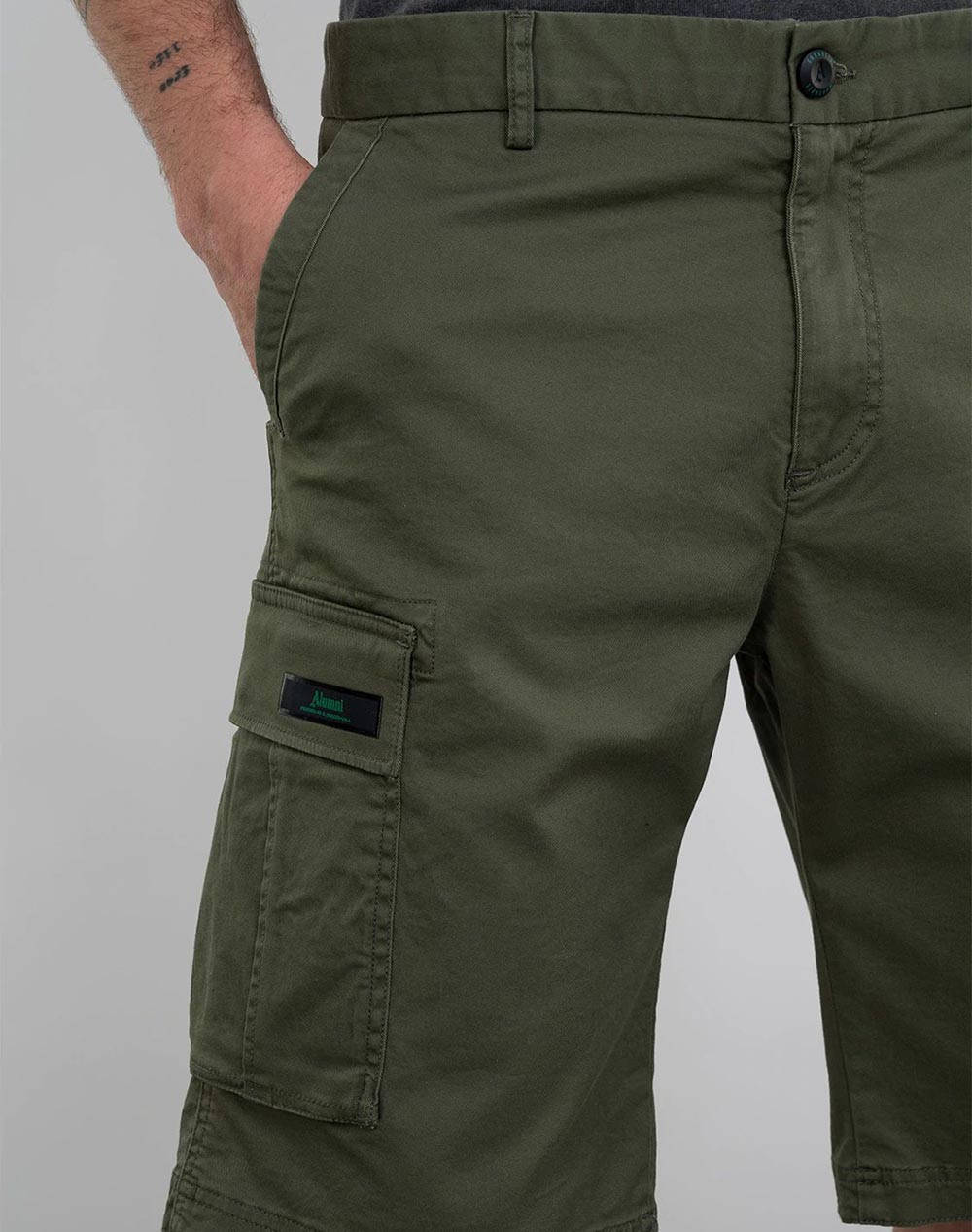 FRANKLIN&MARSHALL F&M Shorts / COMFORT TWILL "ALUMNI" JM4101.000.5004P01-403 Khaki φωτογραφία
