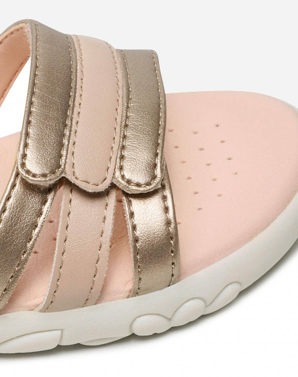 Geox J S Haiti G A - Pea Synt J258Za0Nfbcc2010 28-35-C2010 Rosegold παιδικά Κορίτσι παπούτσια Flat Politikos Shop Πολιτικός