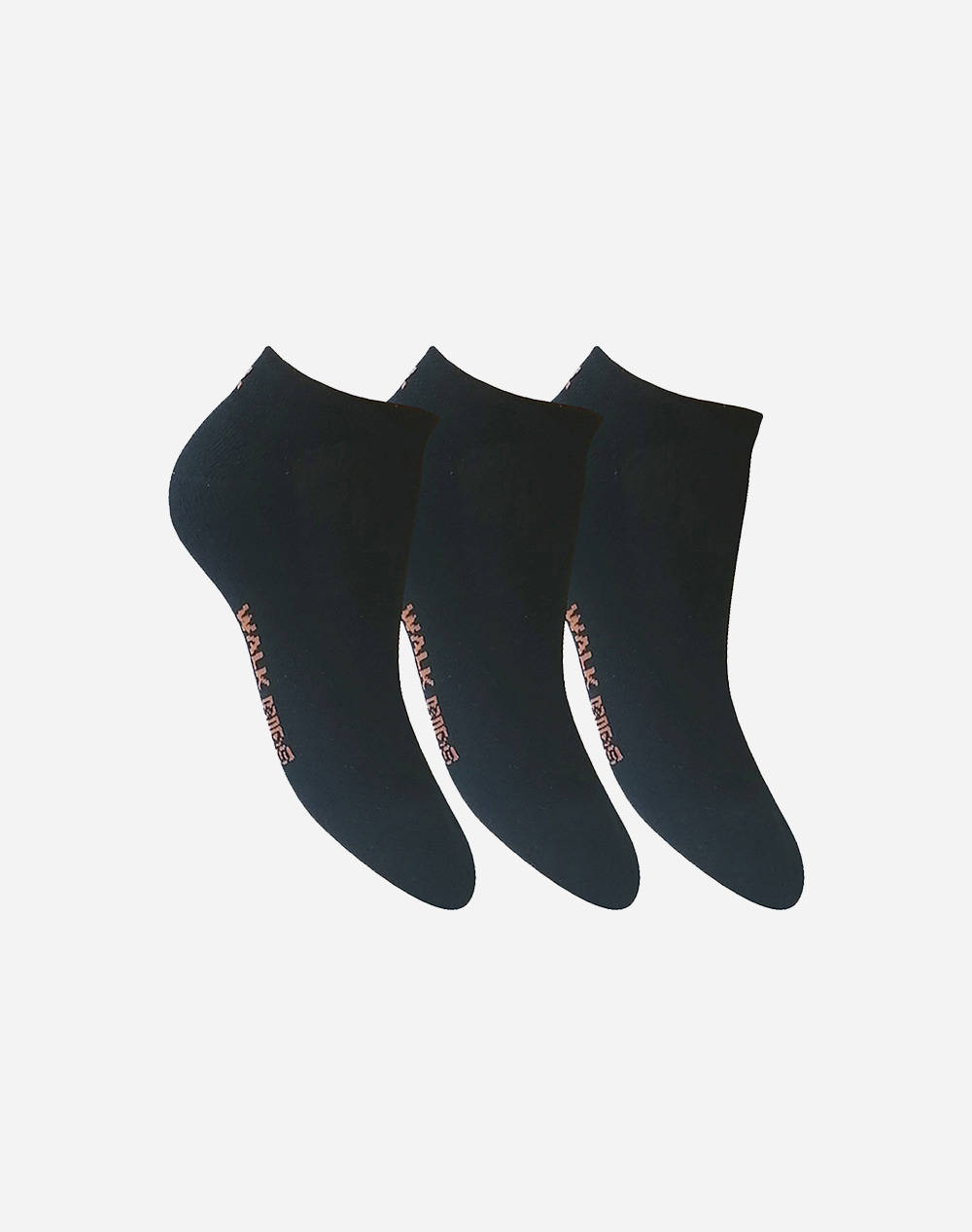 WALK WALK ΠΑΙΔΙΚΕΣ ΑΘΛΗΤΙΚΕΣ ΒΑΜΒΑΚΕΡΕΣ ΚΟΦΤΕΣ ΚΑΛΤΣΕΣ ΣΕΤ 3 ΖΕΥΓΗ W1862-3-020202/ΜΑΥΡΟ Black