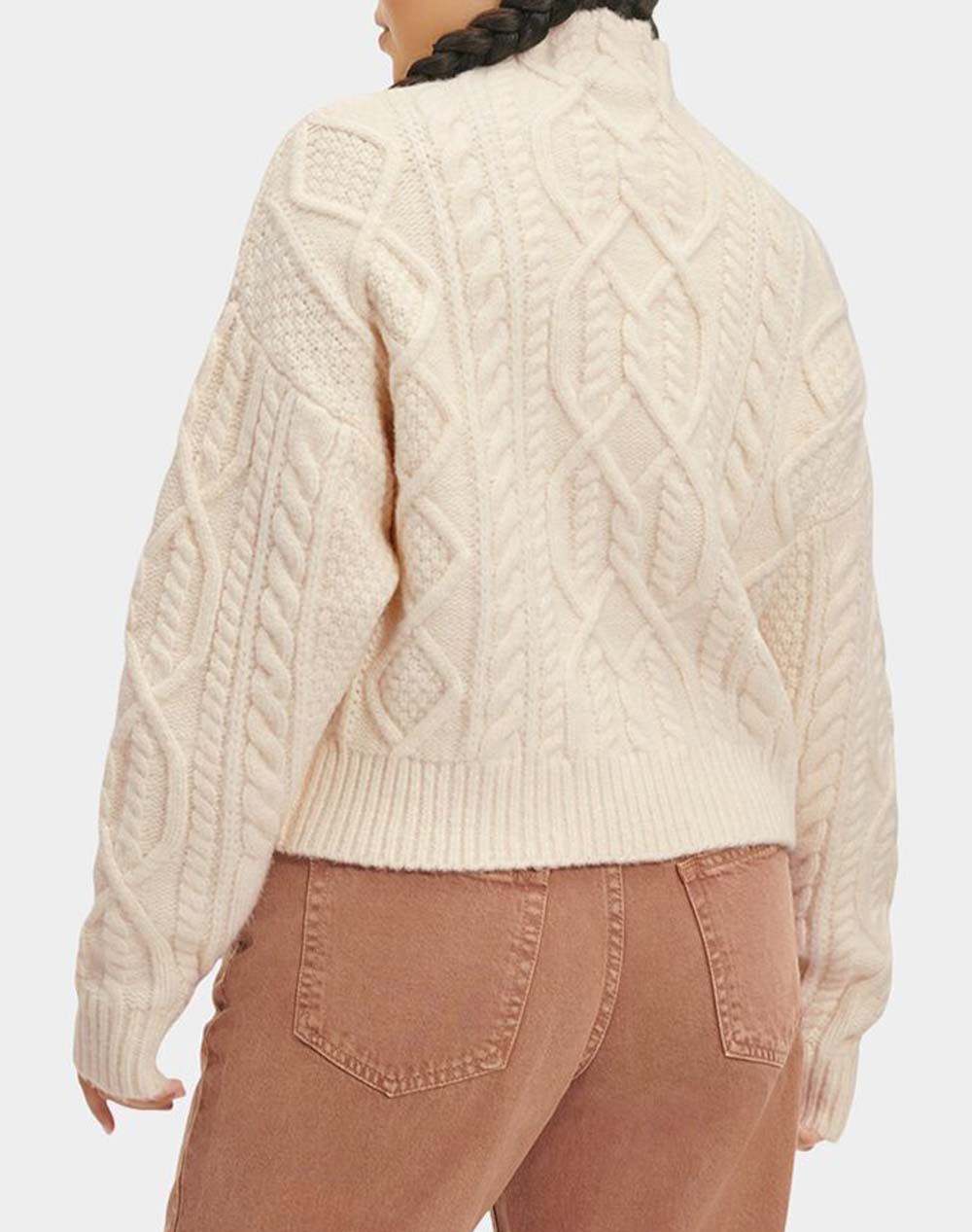 UGG Janae Cable Knit Sweater Short
